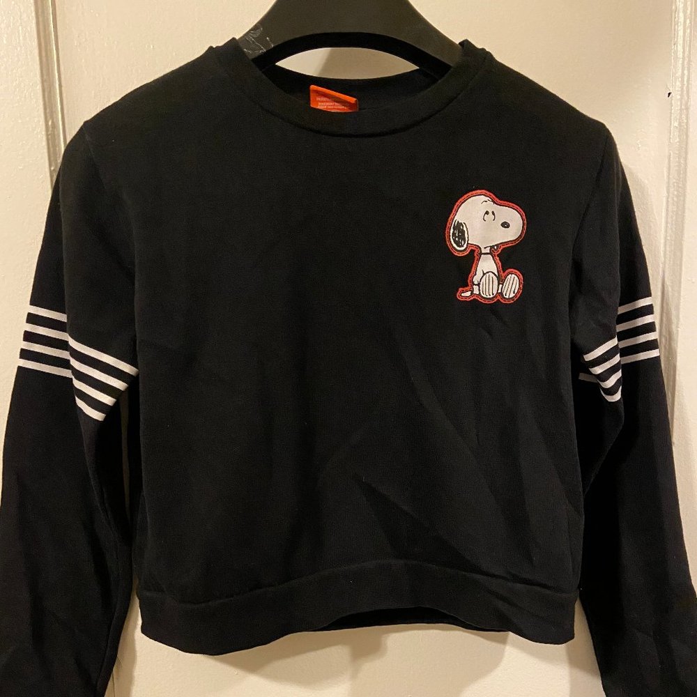 Peanuts Snoopy Cropped Sweater